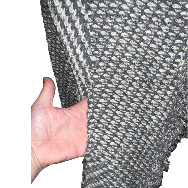 Anthropologie Angel of the North Tipperary Knit Sweater Jacket‎ Gray Small EUC - Image 4