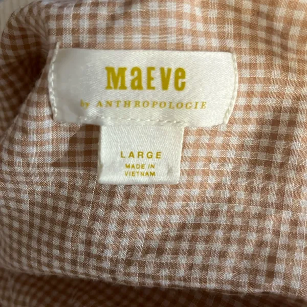 NWOT ANTHROPOLOGIE Cream Button-Up‎ Women's Jacket - Image 2