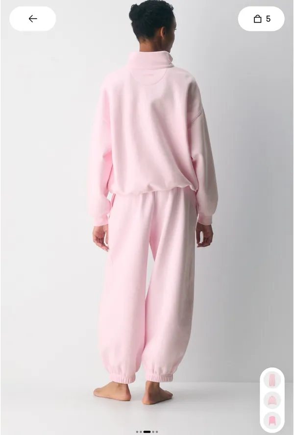 Aritzia cozy sweatfleece mega baggy balloon joggers - Image 5