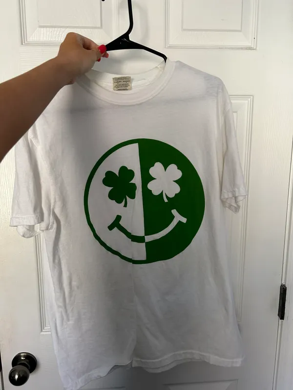 Shamrock St Patrick Day Skirt Size M - Image 2