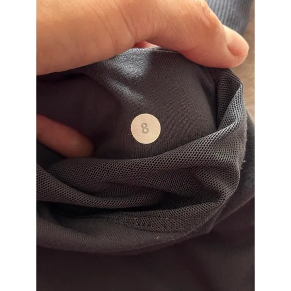 Lululemon Women's For Love Cropped High Rise Gray Pockets Size 8‎ - Image 3