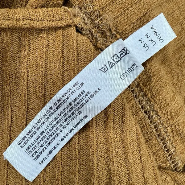 Free People Movement Can't Handle This Turtleneck Top Burnt Orange‎ XS - Image 9