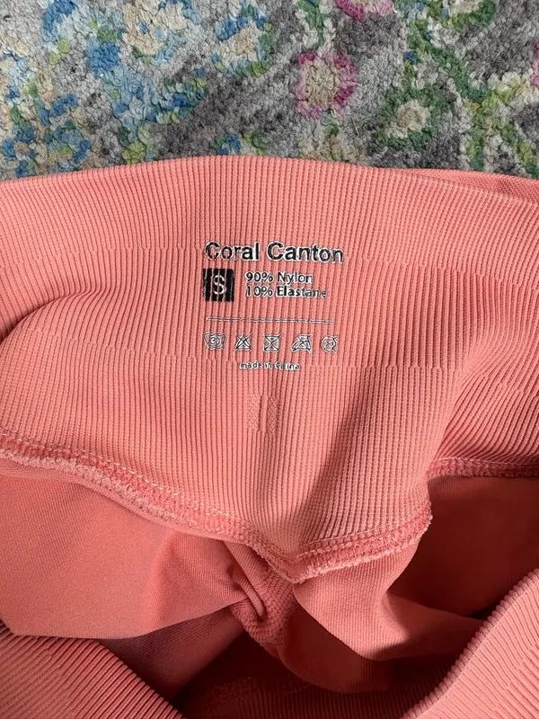 Coral canton shorts Pink - Image 3