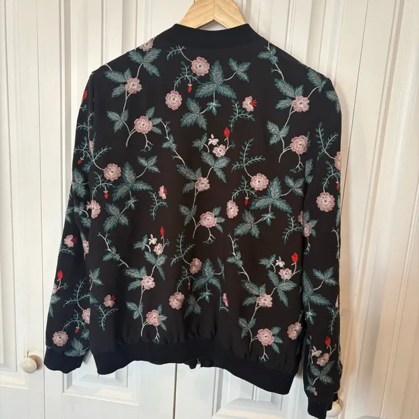Emma‎ & Olivia Black Embroidered Jacket Size XL - Image 2