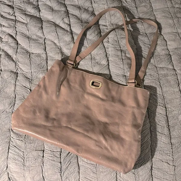 Hobo The Original Free People Beige Shoulder Bag - Image 3