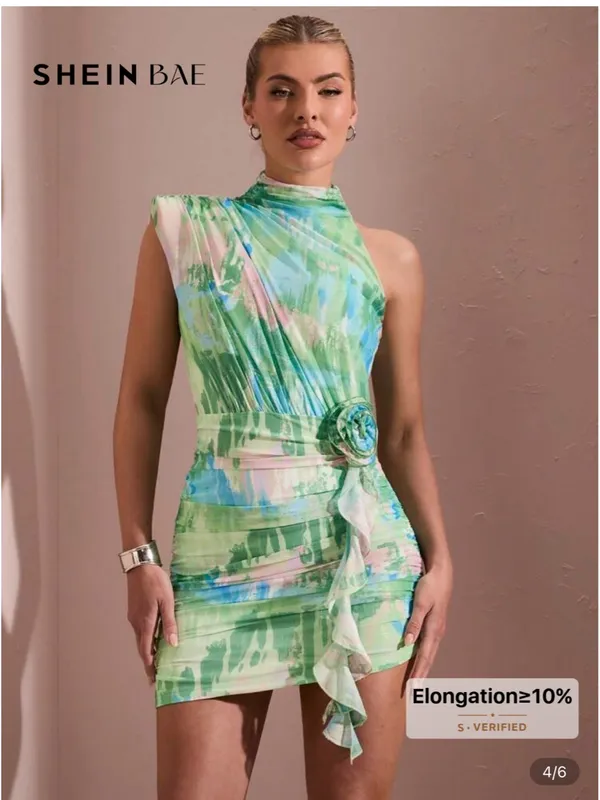SheIn Spring Dress Floral - Image 3