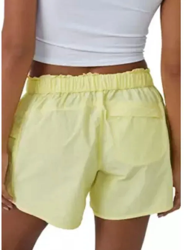 Free People Movement In The Wild Shorts Glow Yellow - Image 3