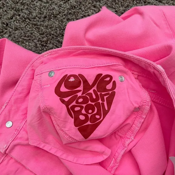 SLINK JEANS Curvy Ankle Jeggings in Hot Pink Size 16 NWT - Image 14
