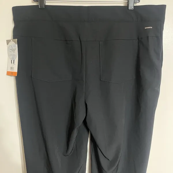 NWT‎ Women's Mondetta Lined Tailored Pants Athletic Pants Pockets Size 16 Black - Image 14