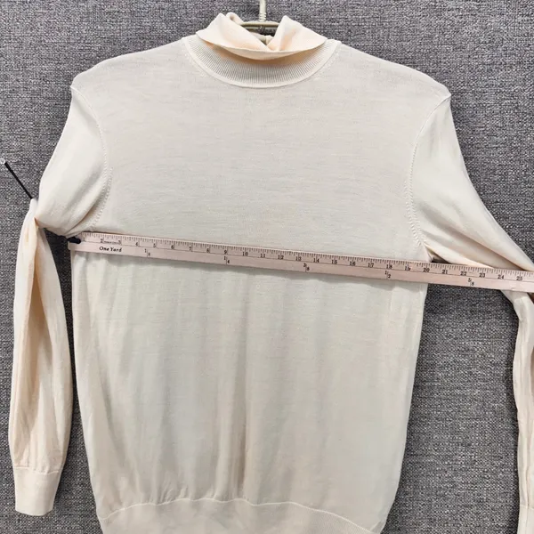 Uniqlo Wool Turtleneck Sweater Yellow‎ Large - Image 5