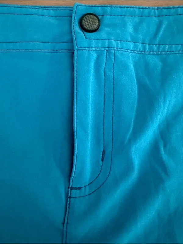 Title Nine Skort Size 10 Electric Blue Tenniscore Zip Pockets Active Travel - Image 6