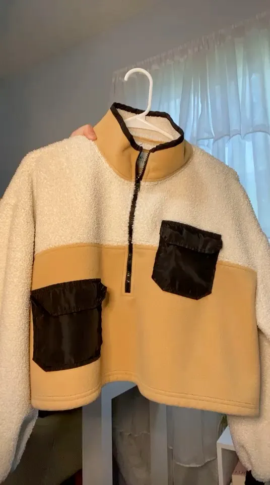 Urban Outfitters Cropped Half Zip - Image 2