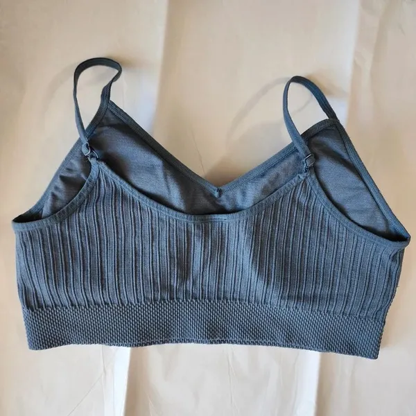 Pack of 2 Sport Bra Size L black and blue - Image 8