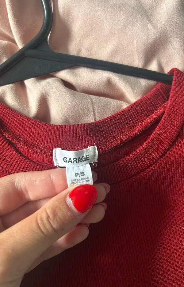 garage cropped top  - Image 2
