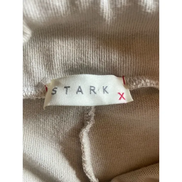 STARK X Jo $155 *BEIGE COLOR* Drawstring Sweatpant - Image 4