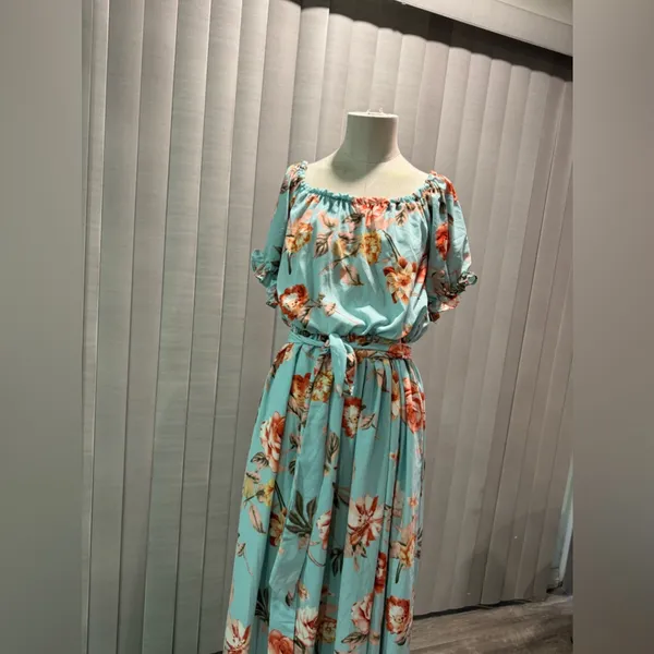 S🤍🌸AMTIOUS floral maxi dress ✨ Purple - Image 5