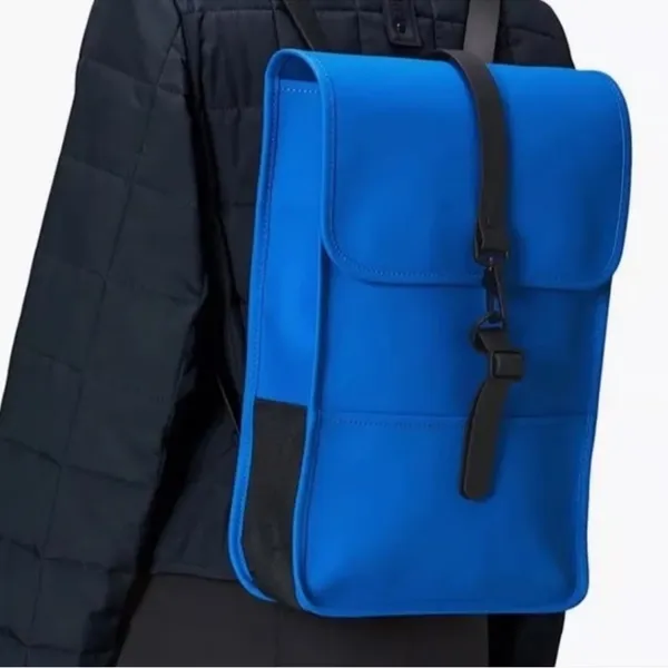 Rains Vibrant Blue Backpack - Image 3