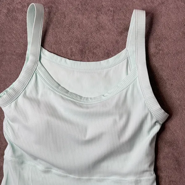 Paragon Fitwear Ribbed Shortsuit Activewear Pastel Green Size L Athletic‎ Padded - Image 10