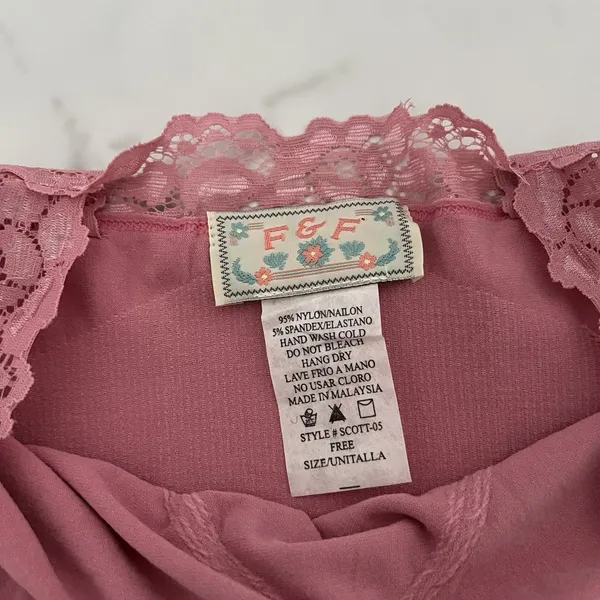 F&F Y2K lace trim Babydoll Tank top FINAL PRICE - Image 3