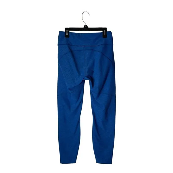 Outdoor Voices‎ Blue Wide Waistband High Rise Cropped Athletic Leggings Size S - Image 2