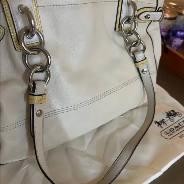 Coach Colette Leather Carryall Bag - Image 7