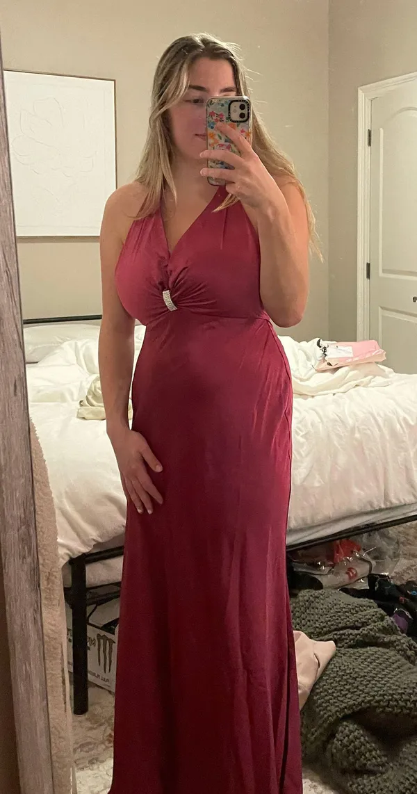 Fushia Maxi dress - Image 3