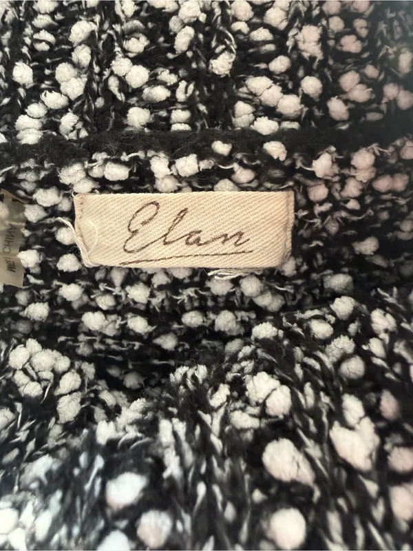 Elan Cowl Neck Marled Knit Slouchy Relaxed Fit Sweater Small. - Image 6