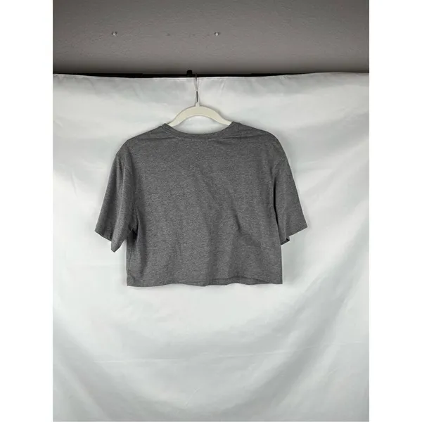 Fabletics Jade Short Sleeve Boxy Rainbow Crop Top Large - Image 2