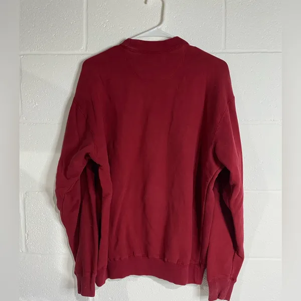 Men's Red crewneck vintage Reebok medium - Image 2