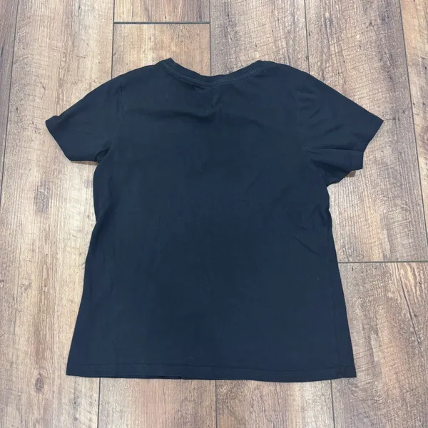 Pact Organic Cotton Softspun V-Neck Tee Short Sleeve Black Women’s S Minimalist - Image 7