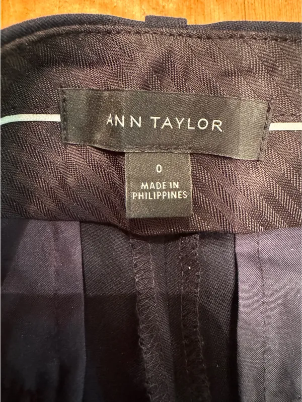Ann Taylor Navy Suit Pants - Image 3