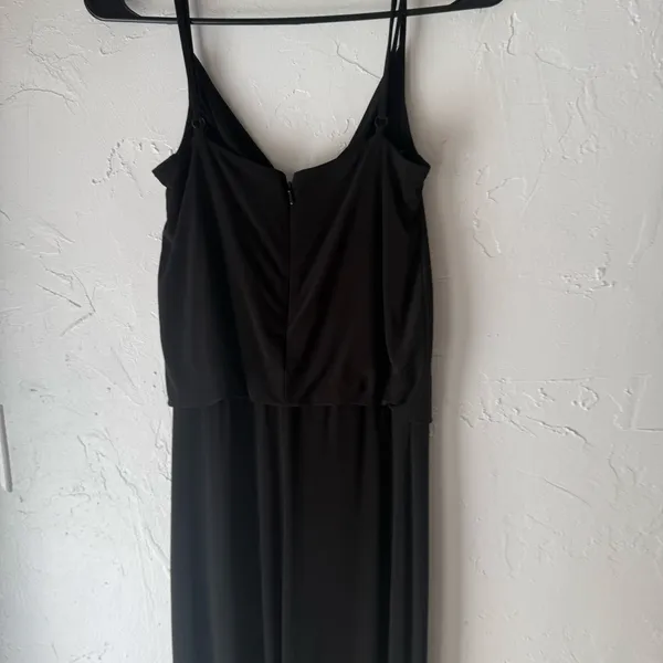 Laundry‎ By Shelli Segal Size 4 Black Wide Leg Jumpsuit - Image 4