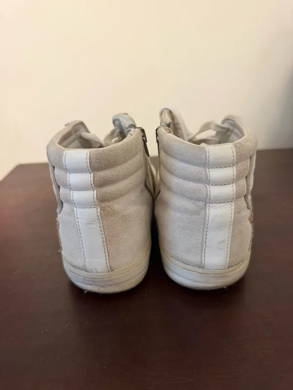 Golden Goose Suede Glitter Accents Sneakers - Image 5