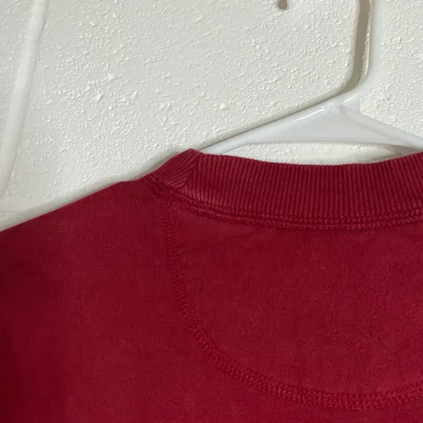 Men's Red crewneck vintage Reebok medium - Image 6