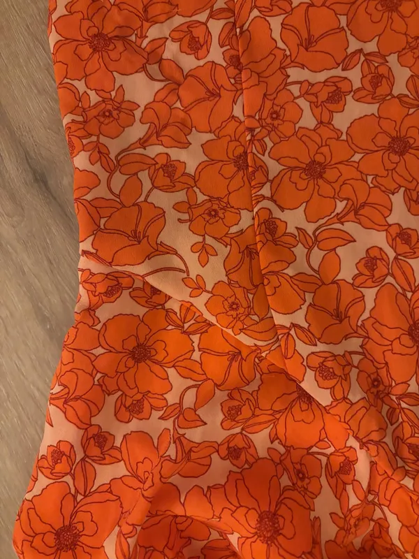 Bright orange top  - Image 2