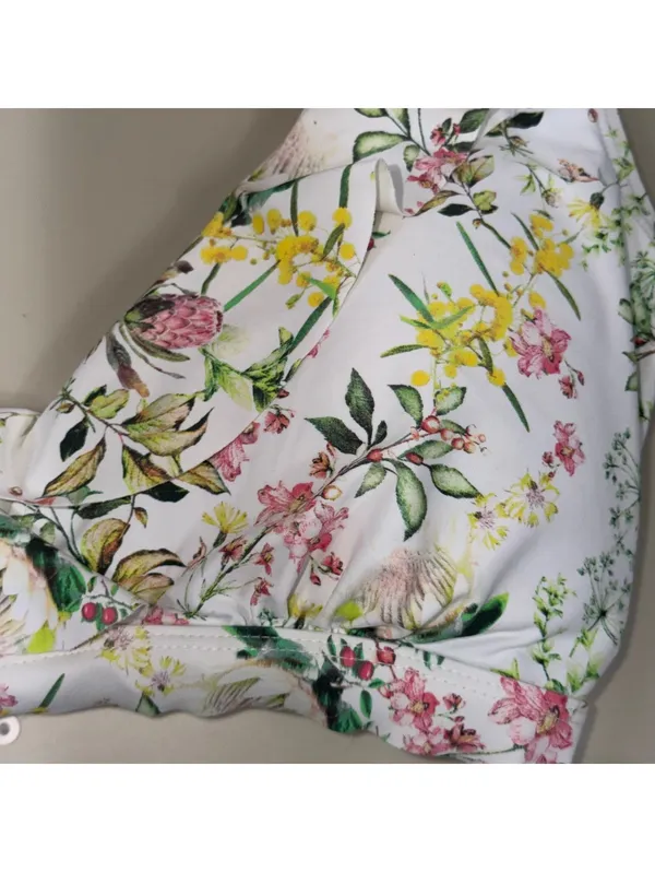 Nip Tuck Swim Floral Bikini Swimsuit Size 6 - Image 3
