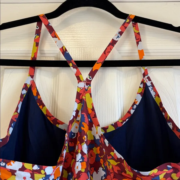 Outdoor Voices | Red Paprika Blooms Patter Exercise Dress Size Medium - Image 8
