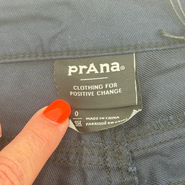 Prana Kayla High Rise Jean‎ Indie Blue Womens 0 Short Organic Cotton Stretch - Image 4