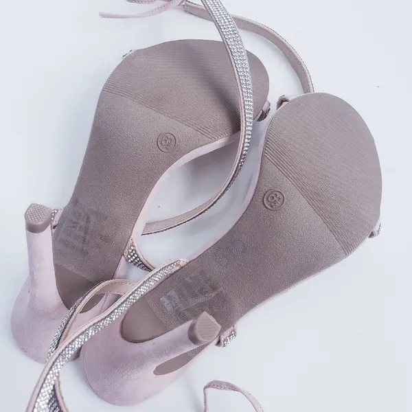 Lulus Wrap Rhinestone Heels - Image 5