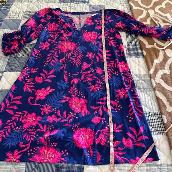 Lilly Pulitzer Cath 3/4 Sleeve Dress M NWT Never Ending Summer 100% cotton - Image 14