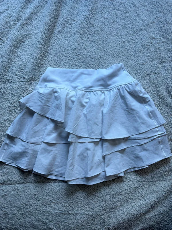 Aerie offline skirt white flowy - Image 3