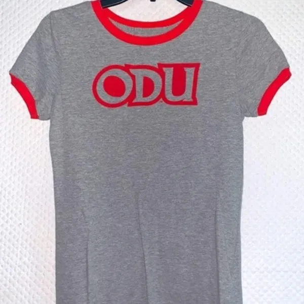 Camp David Women’s ODU Gray Heather Athletic Tee - Image 2