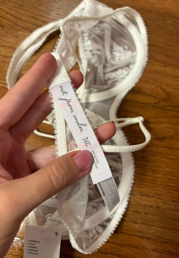 Urban Outfitters NWT Out From Under Amber Firecracker Lace Underwire Bra - 36C - Image 5