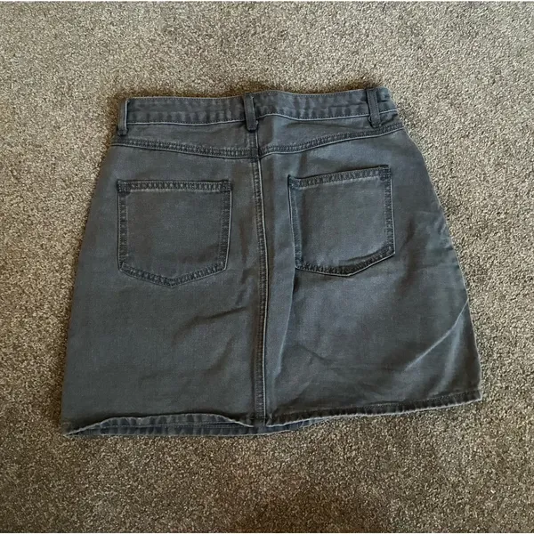 Musinsa Gray Denim Skirt - Image 2