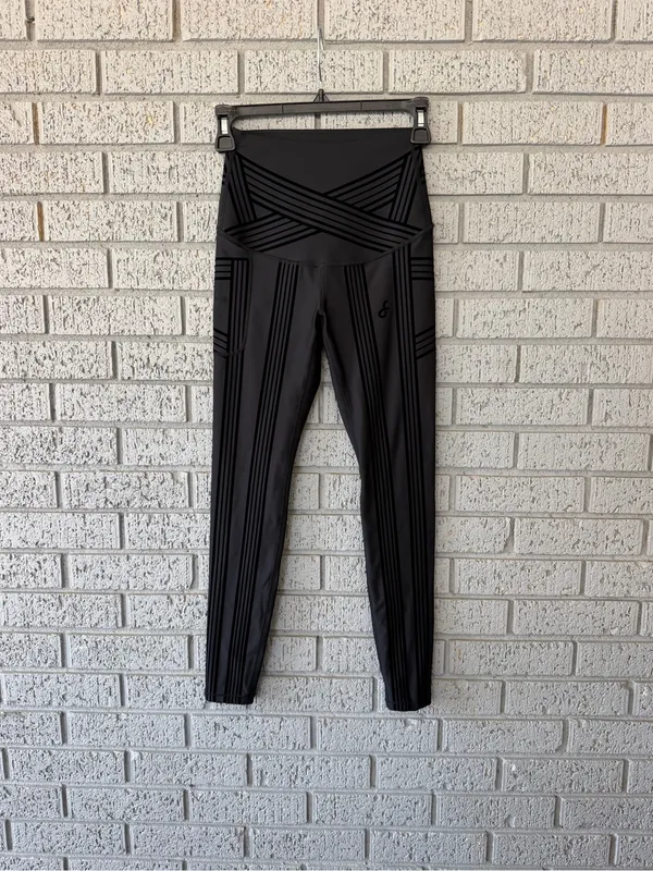 Fanka Body Sculpt Resistance Leggings Black High Rise Size Small - Image 5