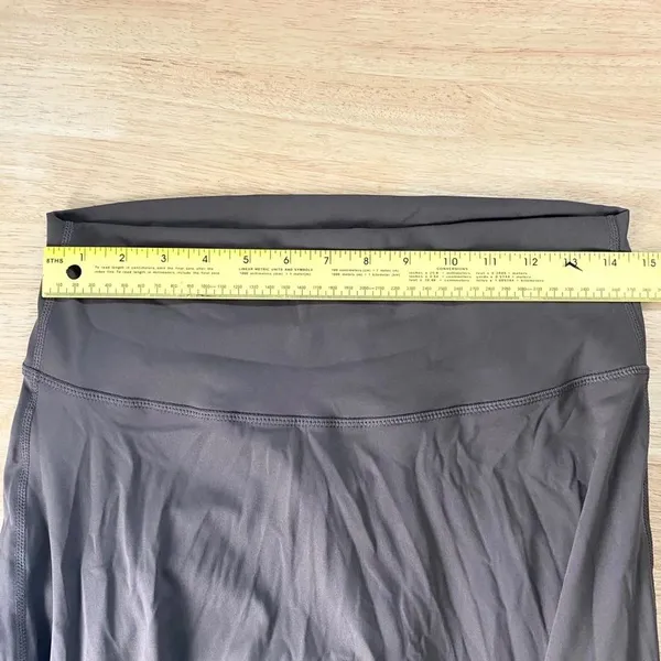 NWT Pobodo High Waisted Yoga Casual Wide Leg Pants Size L Brown - Image 5
