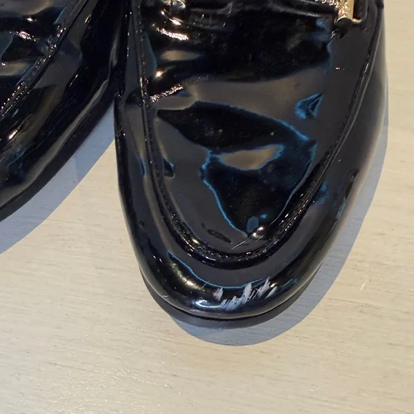 Sam Edelman Black Patent Leather Mules - Image 5