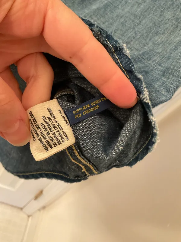 Polo Ralph Lauren denim mini dress - Image 3