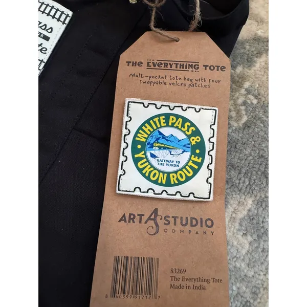 Art Studio Company The Everything Tote W/swappable Patches NWT - Image 8
