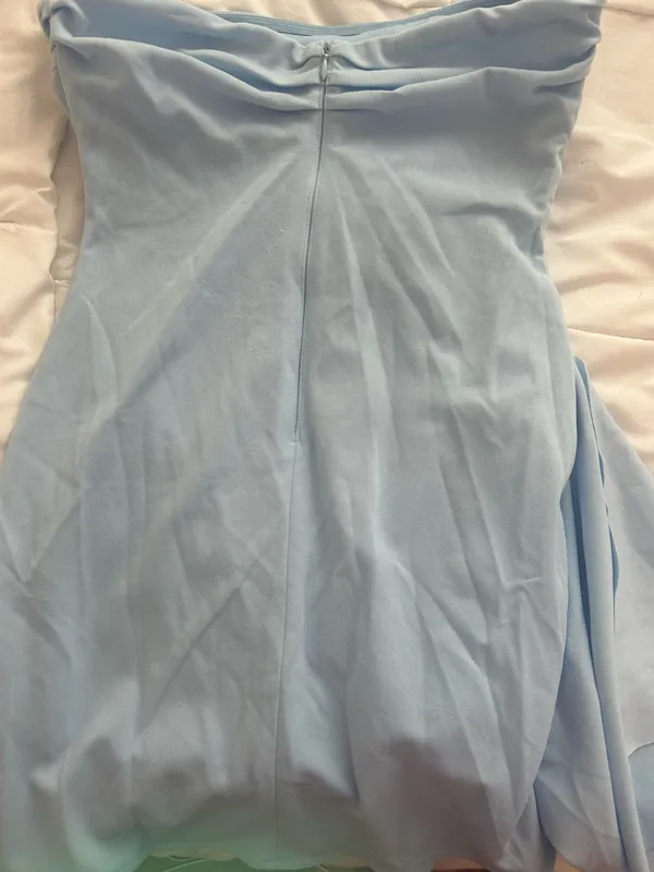 Lulus Blue Homecoming Dress - Image 4